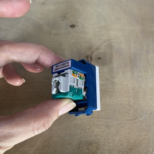 Ổ cắm mạng CAT5E (Wide series)