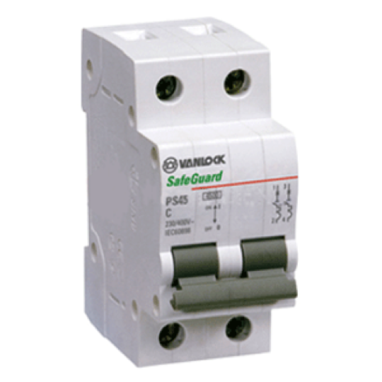 MCB 2P 25A 4.5kA