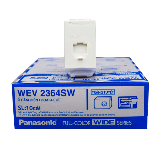 Ổ cắm điện thoại 4 cực (Wide series)