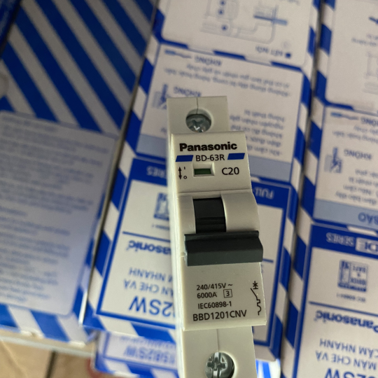 MCB 1P 20A 6kA