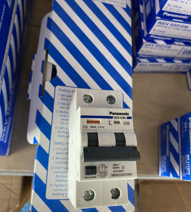 RCBO 2P 32A 30mA
