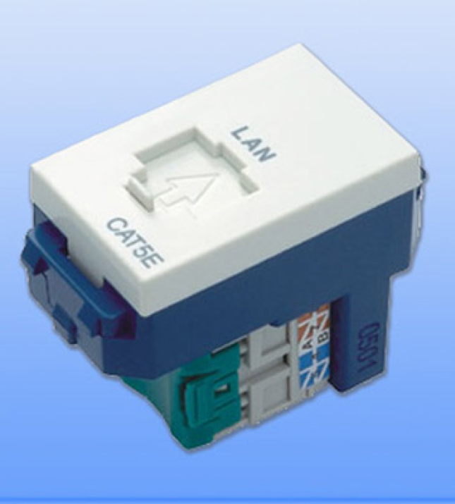 Ổ cắm mạng CAT5E (Wide series)